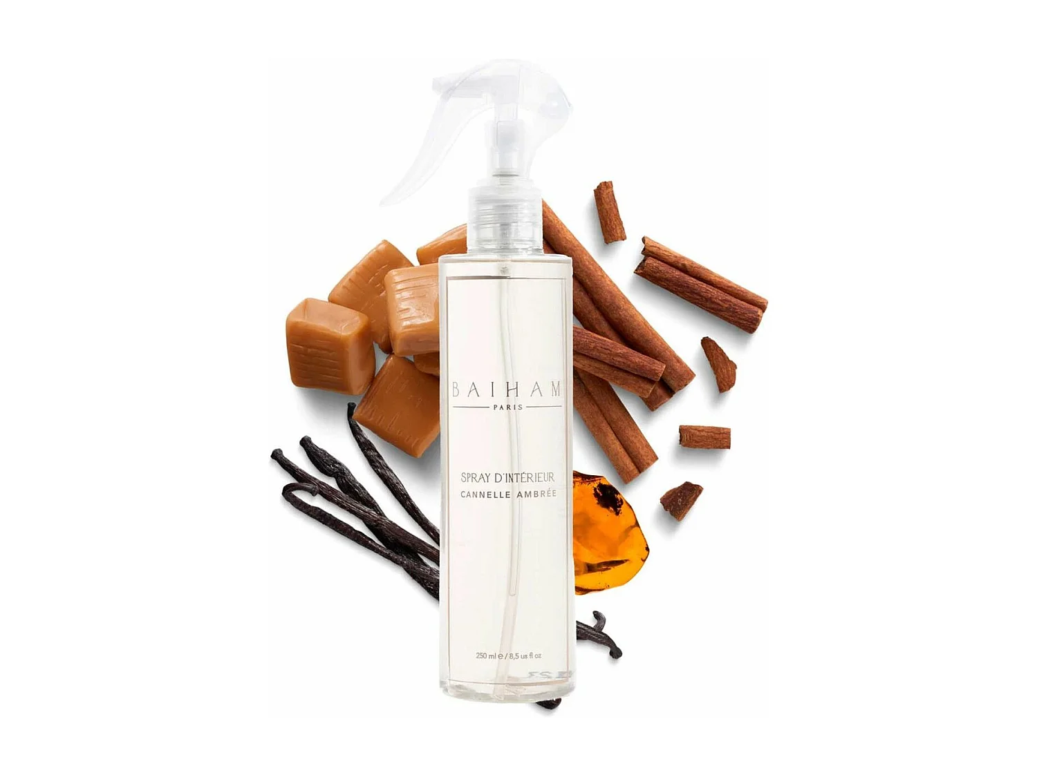 Parfum d'intérieur en spray 250 ml - Cannelle ambrée