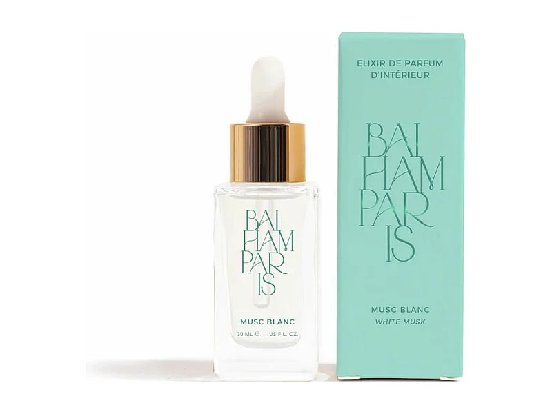 Parfum d'intérieur 30 ml - Elixir Musc blanc