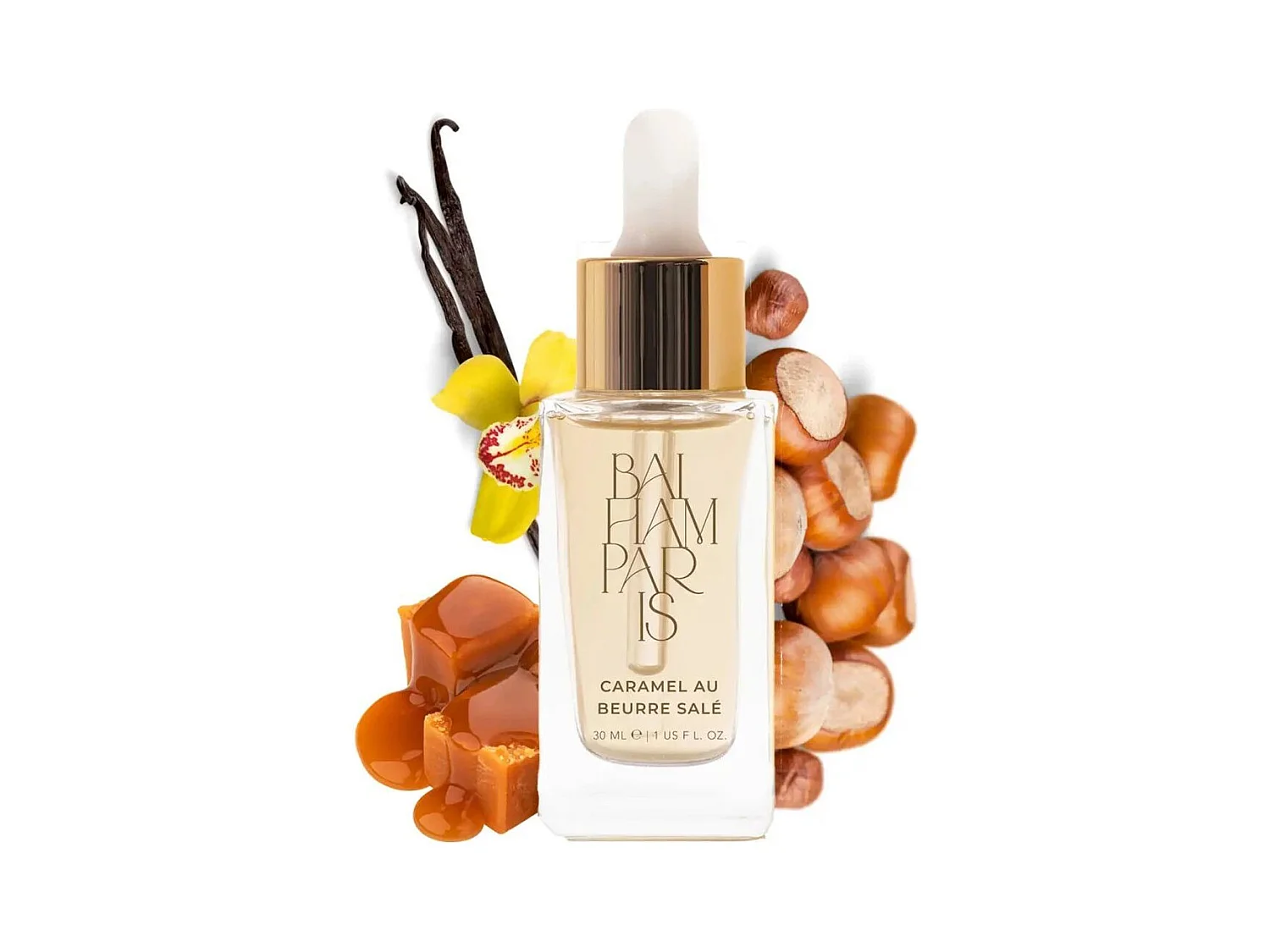 Parfum d'intérieur 30 ml - Elixir Caramel au beurre salé