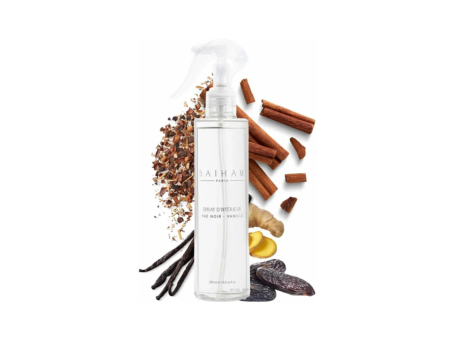Parfum d'intérieur en spray 250 ml - Thé noir vanille
