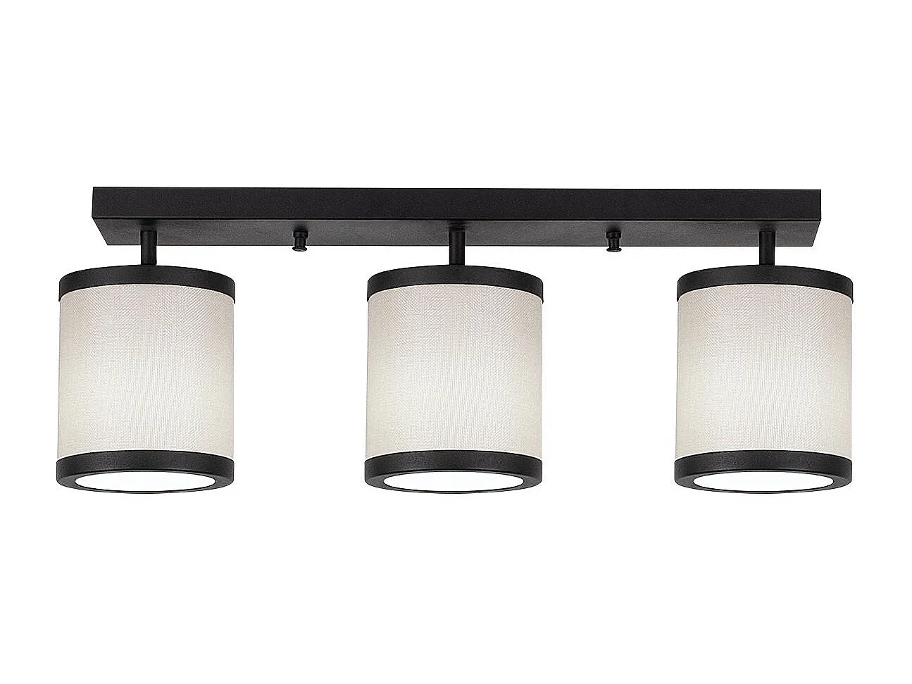 Candeeiro Eleve - Design Moderno em Preto e Branco