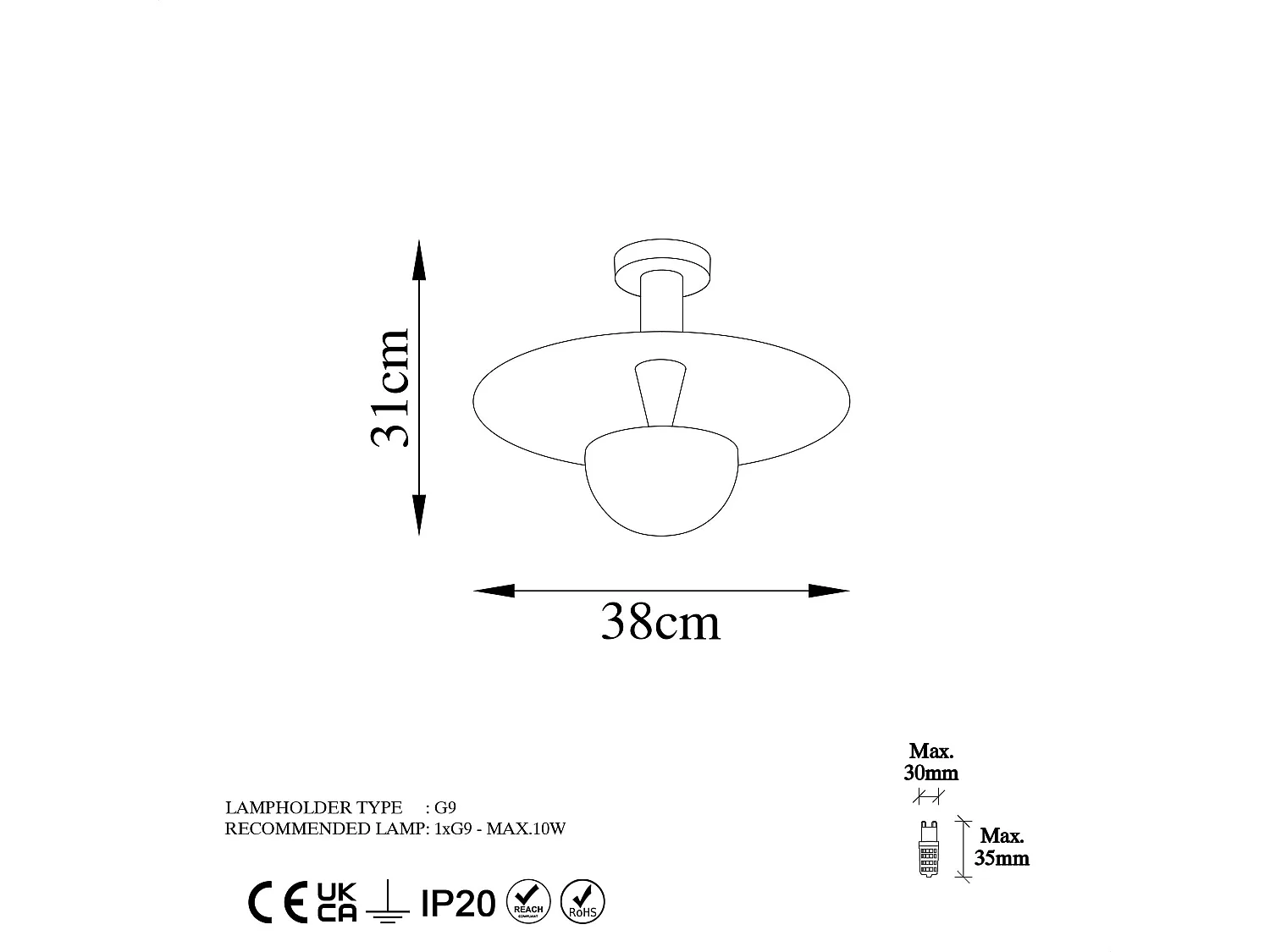 Candeeiro de Cobre Elegante - Transforme o Seu Espaço com Sofisticação