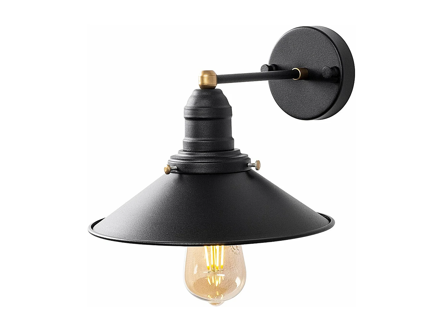 Candeeiro de Parede Conical 12195 - Elegância e Modernidade