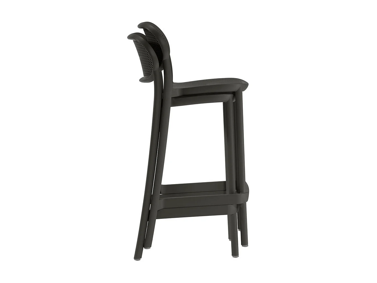 4 chaises pour îlot de cuisine intérieur et extérieur