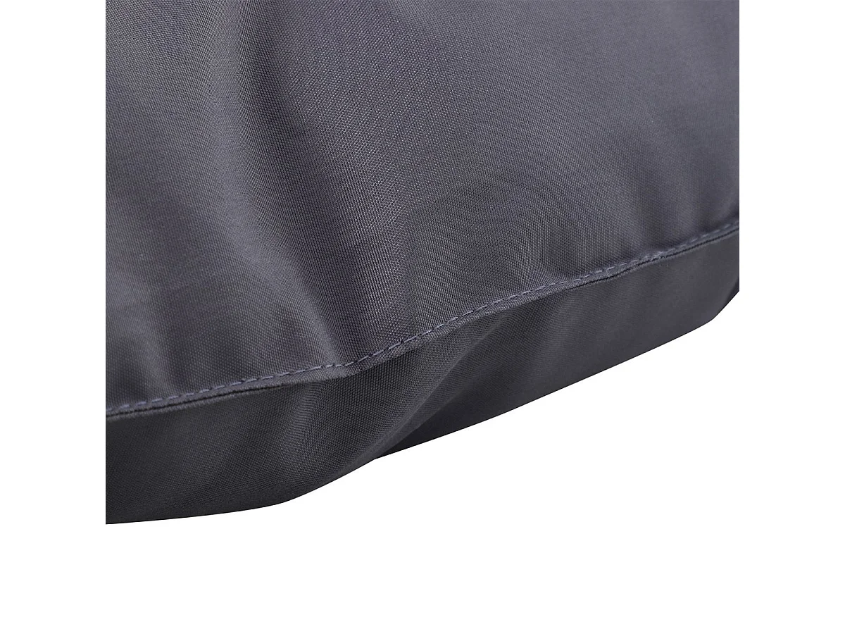 Cojin para banco con respaldo 132x110x10 cm colchon de  outsunny