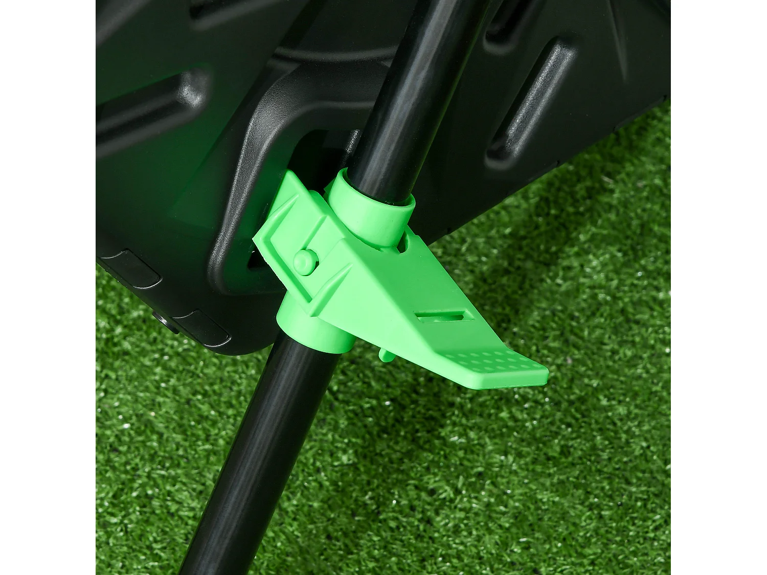 Compostor Giratório Outsunny de 130L com Dupla Câmara e Ventilação Eficiente