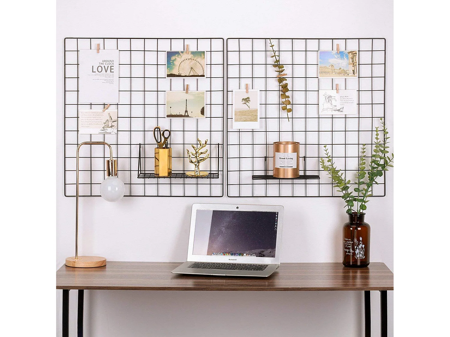 Acessório Decorativo de Parede em Metal - Elegância e Estilo para o Seu Espaço