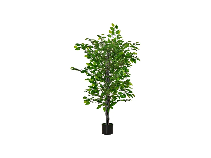 Planta artificial verde ø15x135 cm HOMCOM