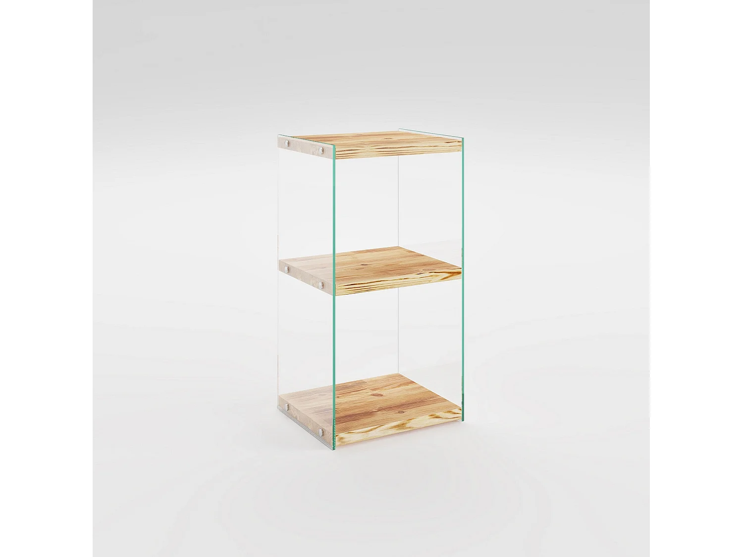 Librería moderna de roble, 80 cm de alto, 40 cm de ancho, 35 cm de fondo | 100 % madera de pino maciza, ecológica, montable en la pared, ele