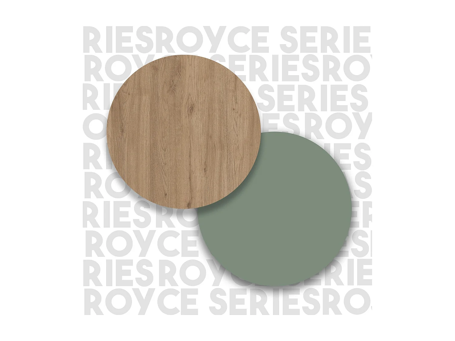 Armário Multiusos Toledo - Carvalho e Verde - 120x85x35.5cm - Organização Moderna