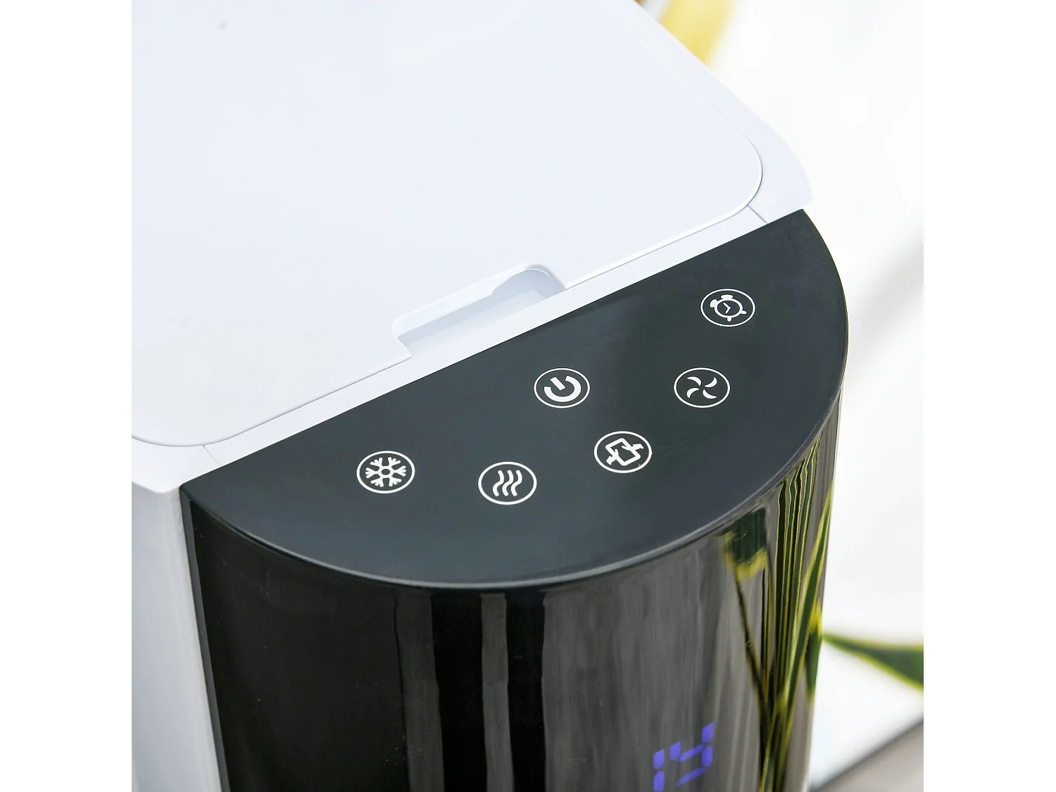 Ventoinha de Coluna com Umidificador e Controle Remoto - 60W, 3 Velocidades