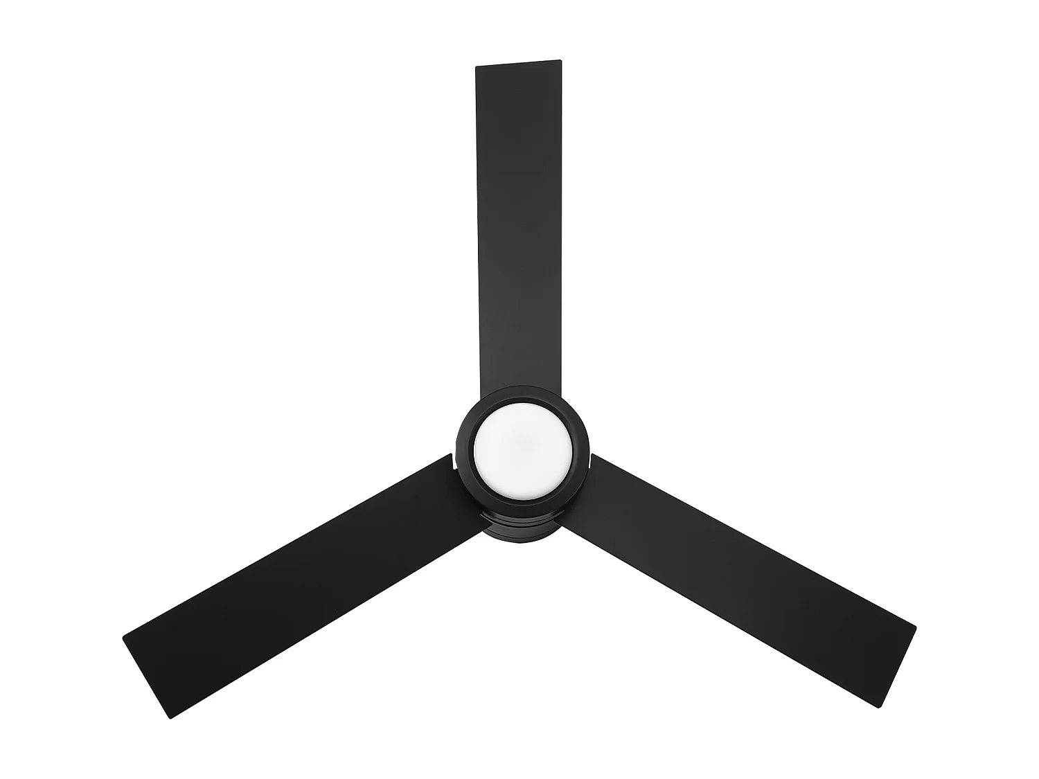 Ventoinha de Teto HOMCOM 48W com Luz LED e Controle Remoto - Elegância e Conforto para sua Casa