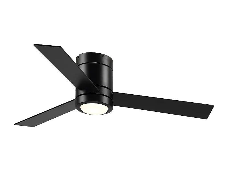 Ventoinha de Teto HOMCOM 48W com Luz LED e Controle Remoto - Elegância e Conforto para sua Casa