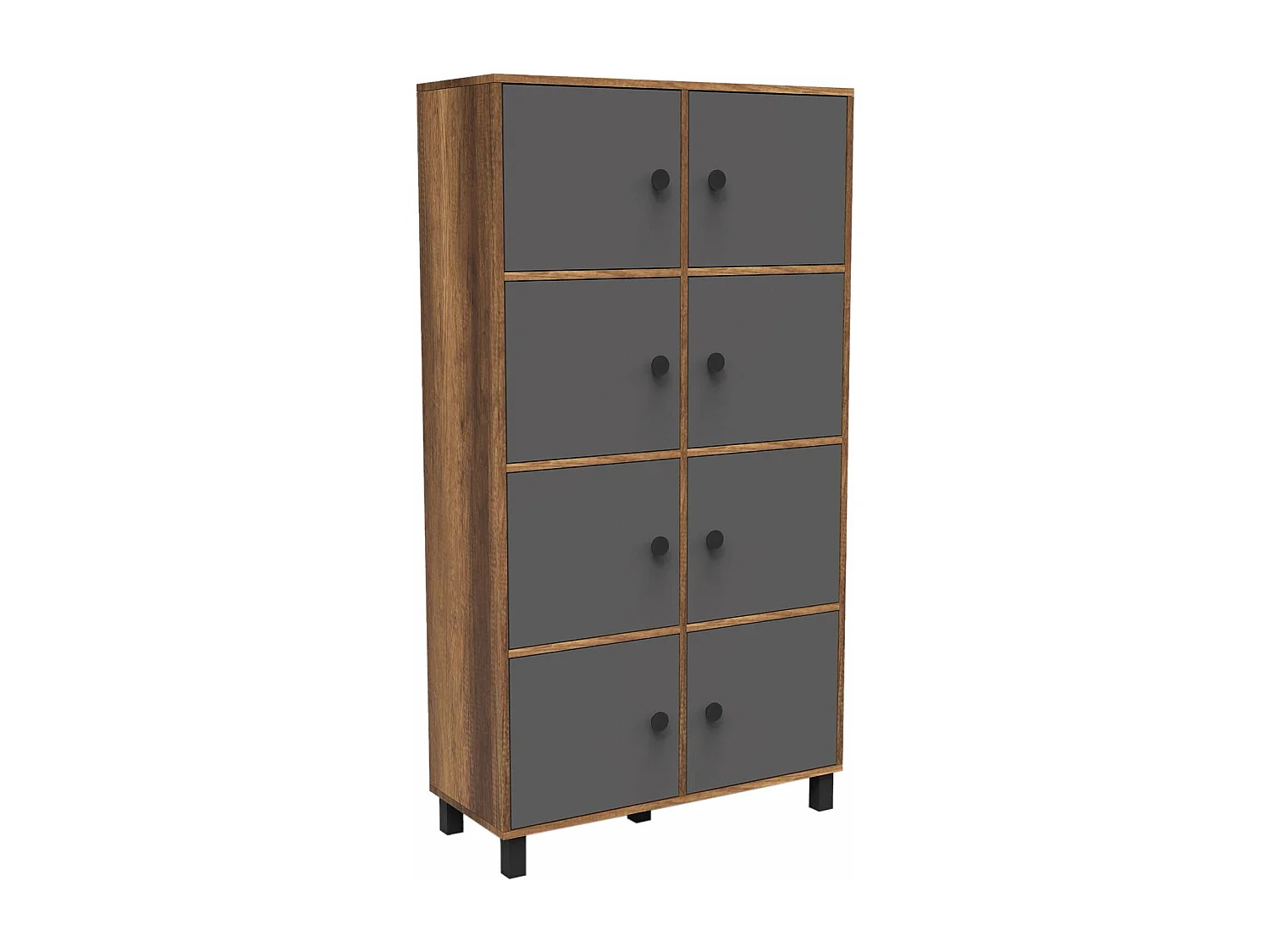 Armário Multiusos Moderno e Industrial para Casa e Escritório