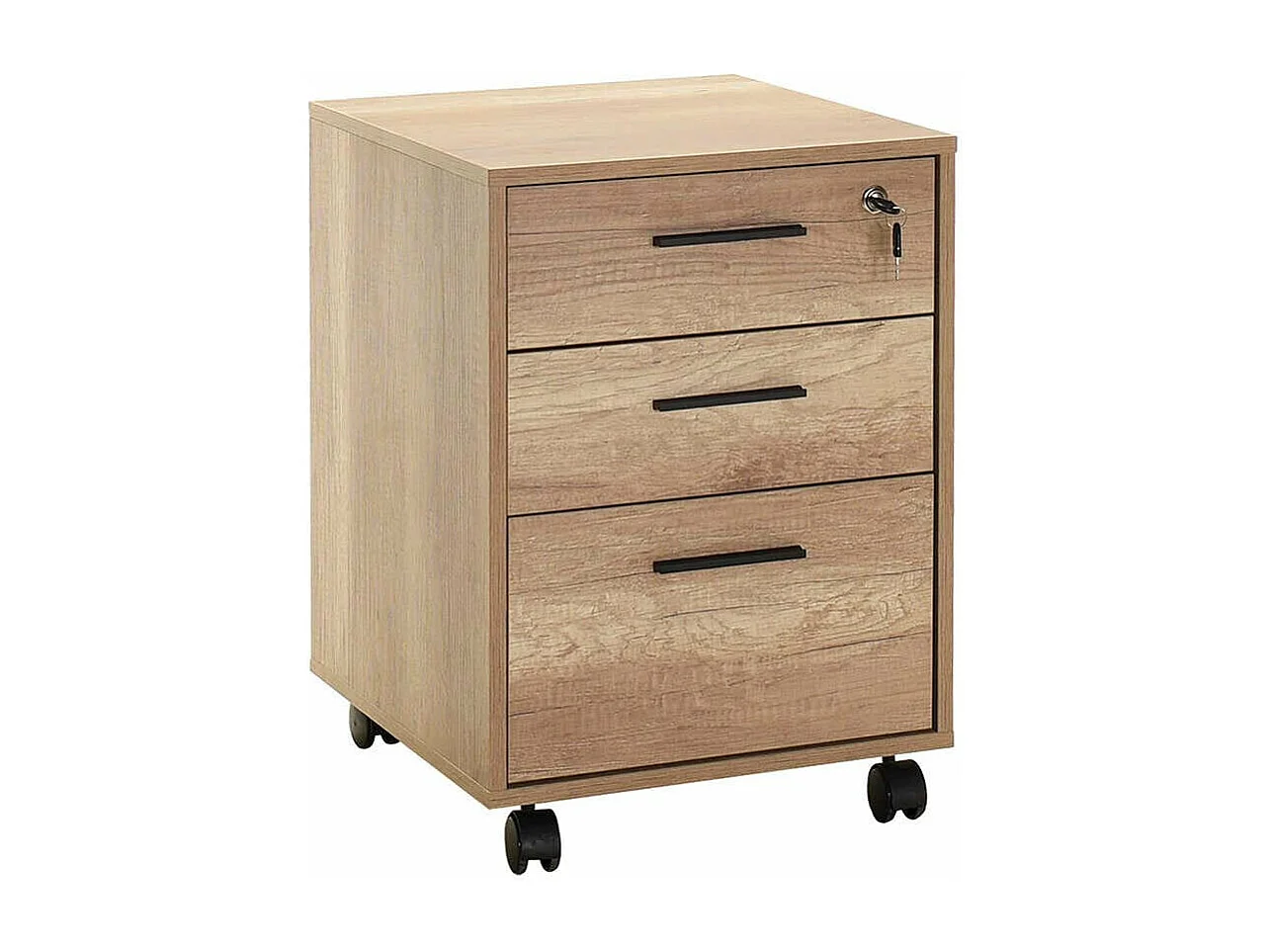 Armário Multifuncional Neusa - Estilo Moderno em Carvalho para Escritório e Casa