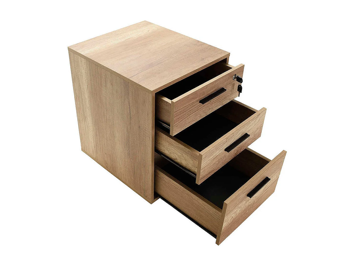 Armário Multifuncional Neusa - Estilo Moderno em Carvalho para Escritório e Casa