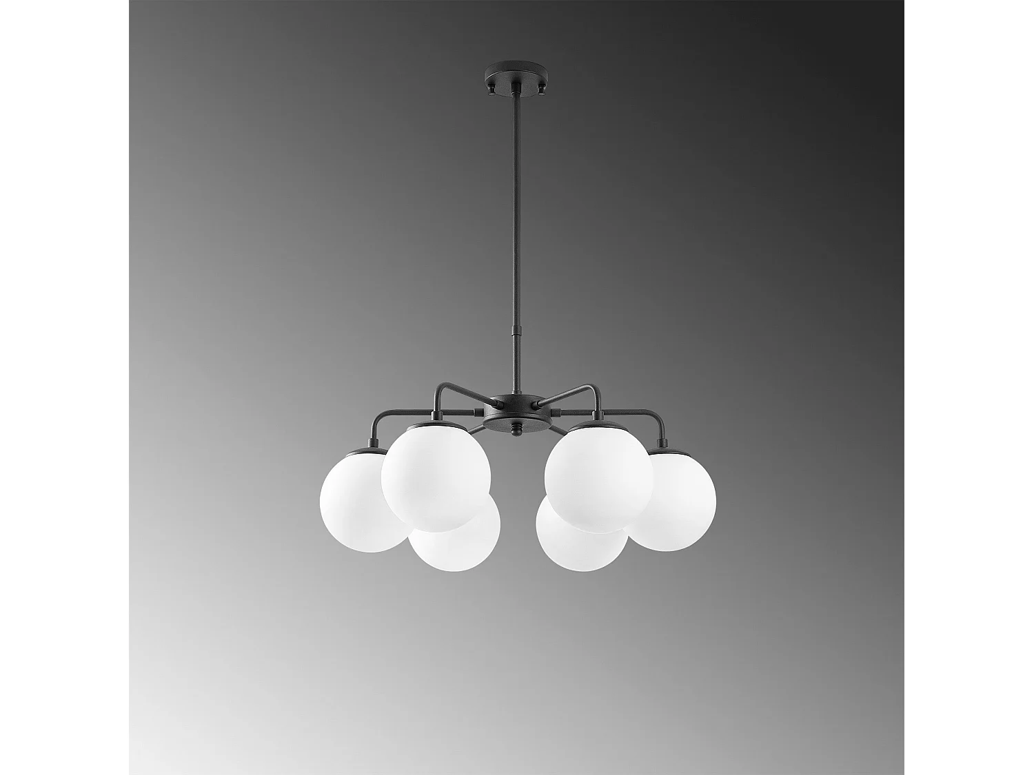 Candeeiro Preto e Branco Viran - Design Moderno e Industrial