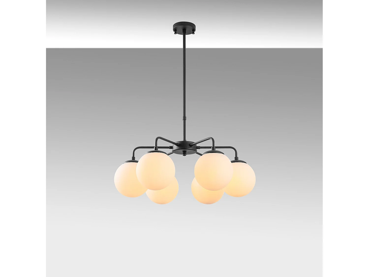 Candeeiro Preto e Branco Viran - Design Moderno e Industrial