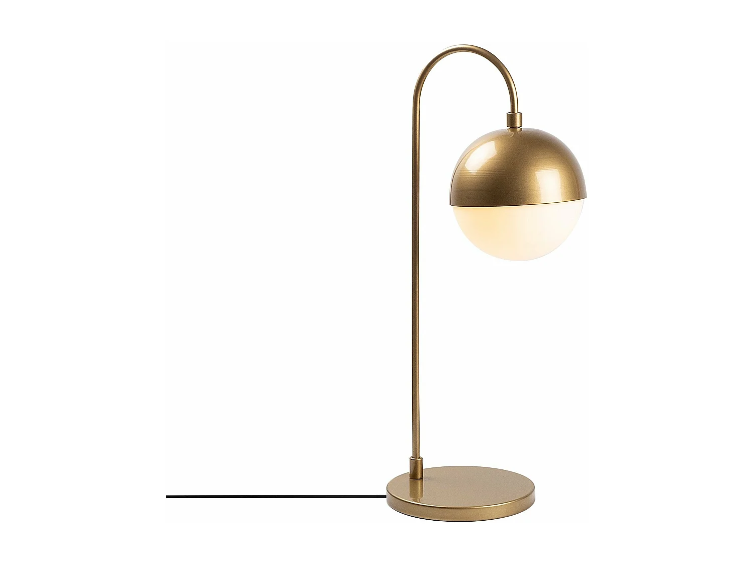 Candeeiro de Mesa Elegante em Dourado - Design Moderno e Sofisticado