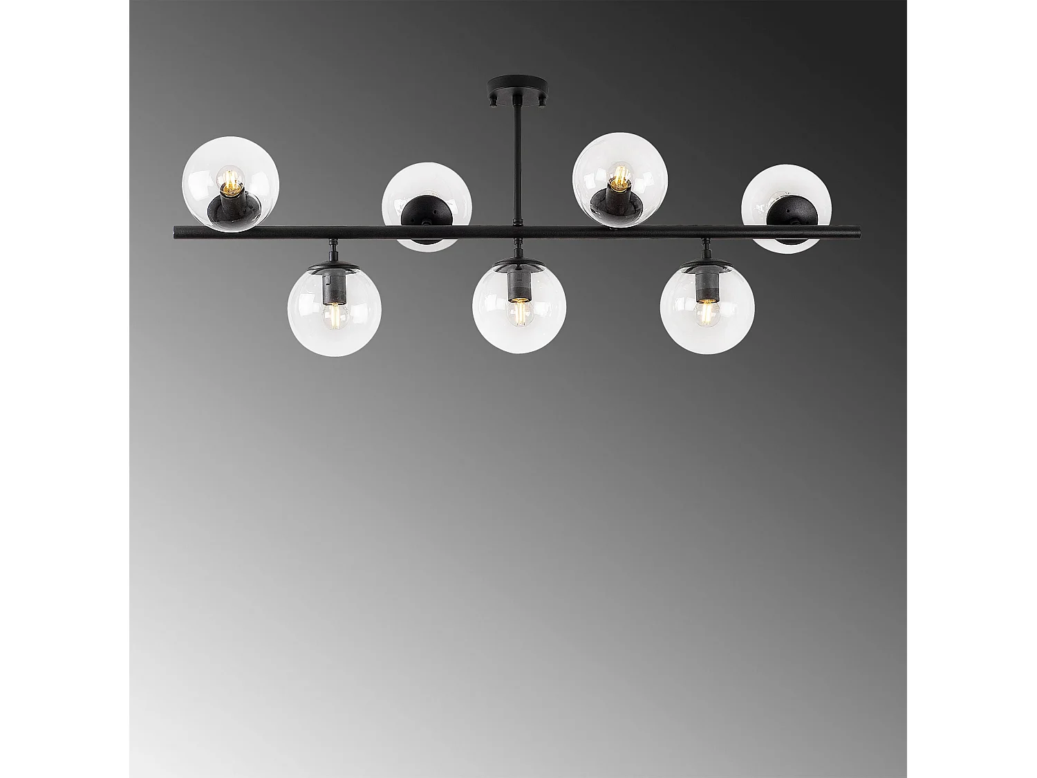 Candeeiro Preto Fazli 10531 - Elegância e Modernidade para sua Casa