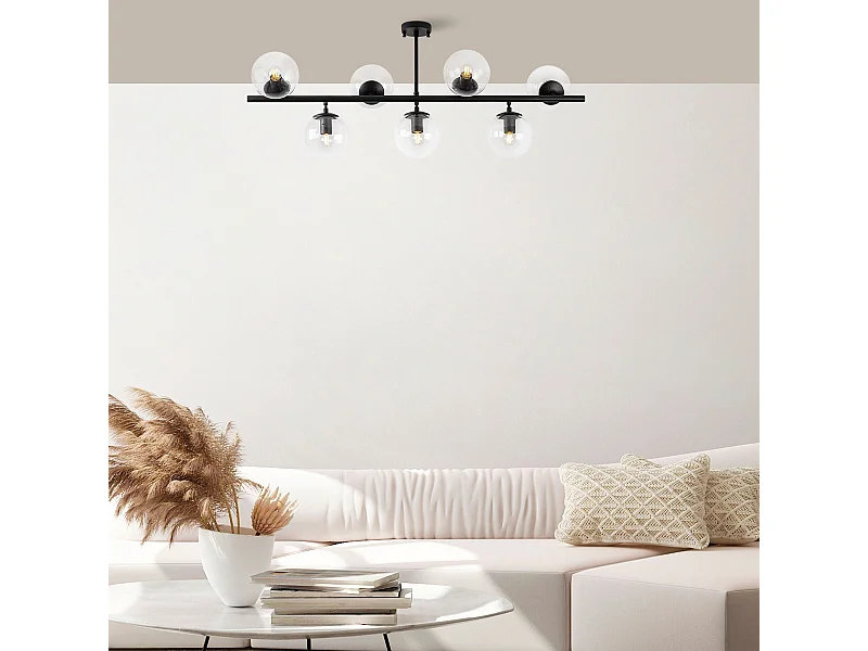 Candeeiro Preto Fazli 10531 - Elegância e Modernidade para sua Casa