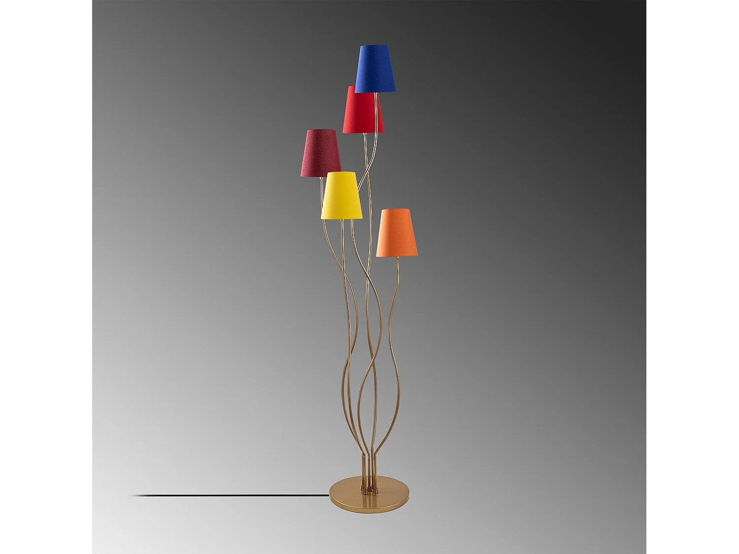 Candeeiro de Pé Moderno Bonibon - Iluminação Elegante para Sua Casa