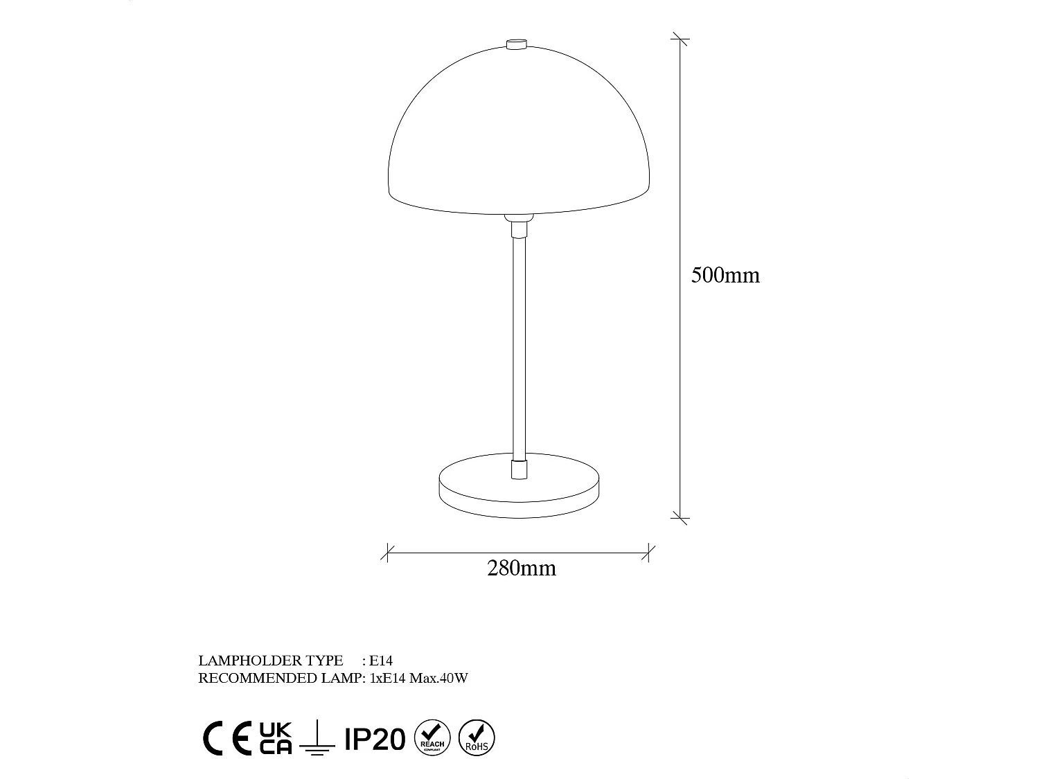 Candeeiro de Mesa Varzan 10856 - Elegância e Funcionalidade para o Seu Espaço