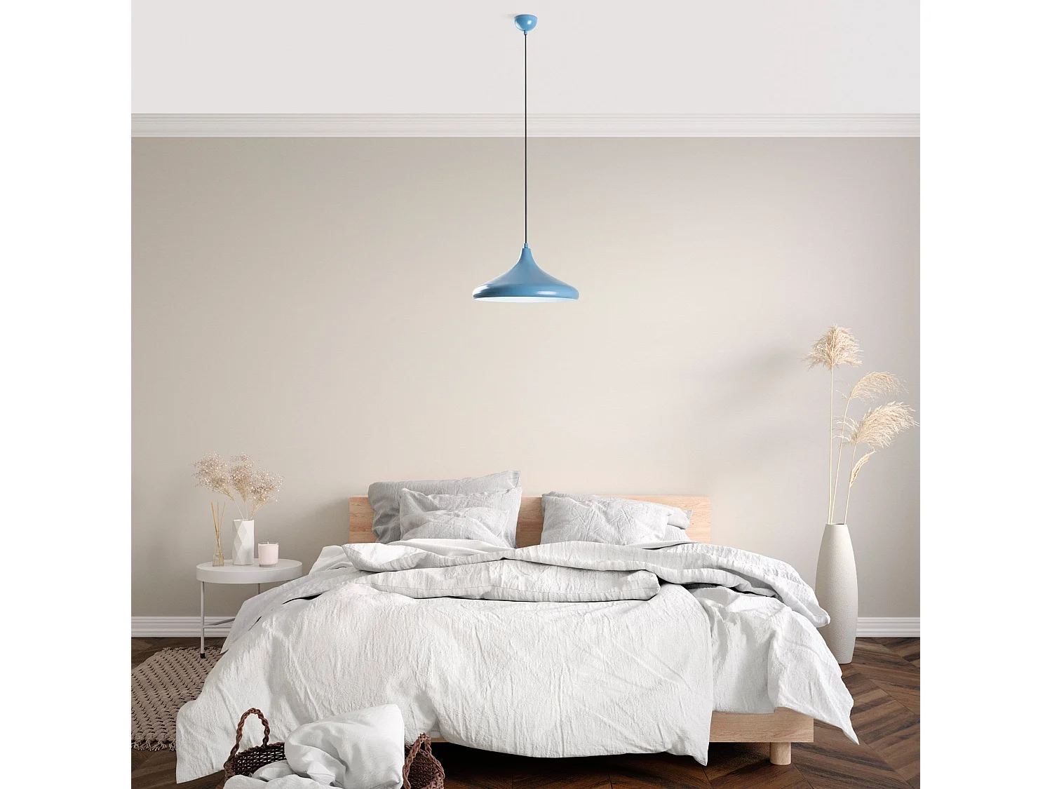 Candeeiro Elegante Azul Claro Eysan - Iluminação Sofisticada para a Sua Casa