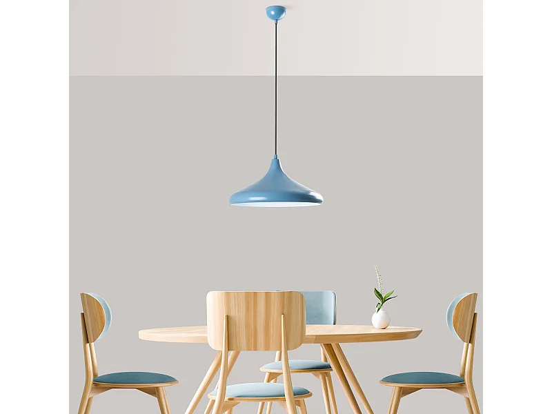 Candeeiro Elegante Azul Claro Eysan - Iluminação Sofisticada para a Sua Casa