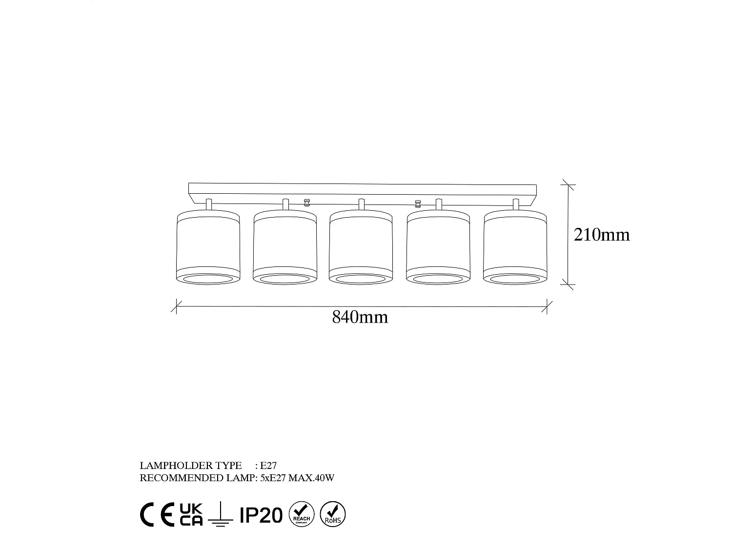 Candeeiro Elegante em Metal e Tecido - Design Moderno e Sofisticado