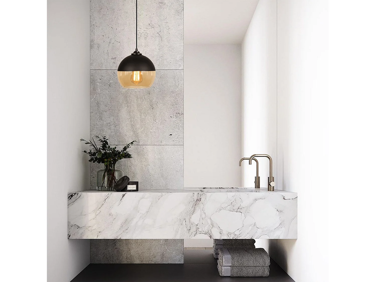 Candeeiro Industrial MR-869: Estilo Escandinavo e Charme Nostálgico