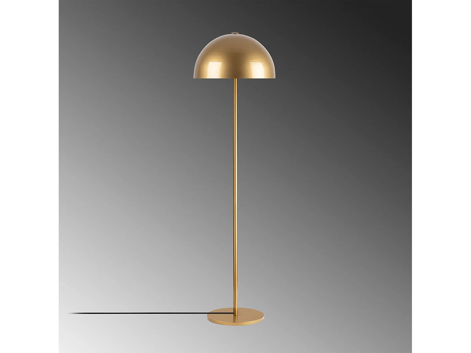 Candeeiro de Pé Dourado - Elegância e Sofisticação para o Seu Espaço