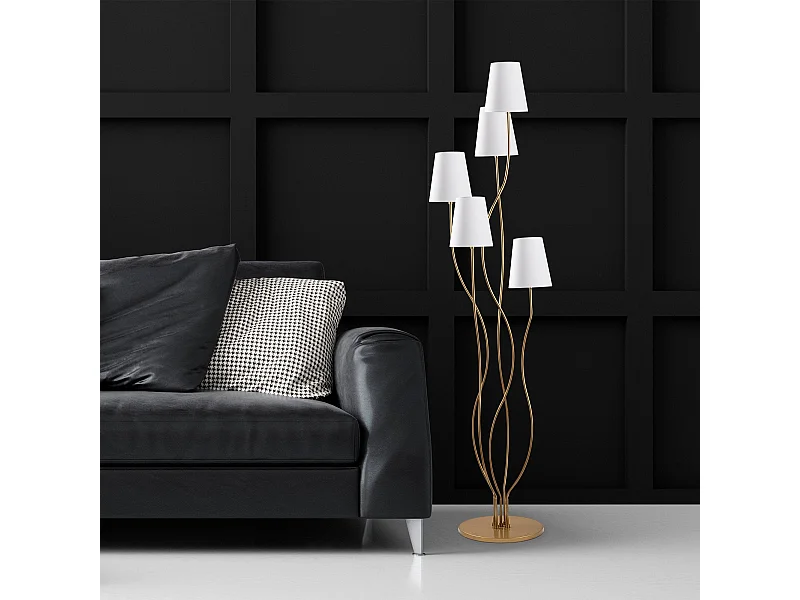 Candeeiro de Pé Elegante Bonibon - Design Luxuoso para Seu Espaço