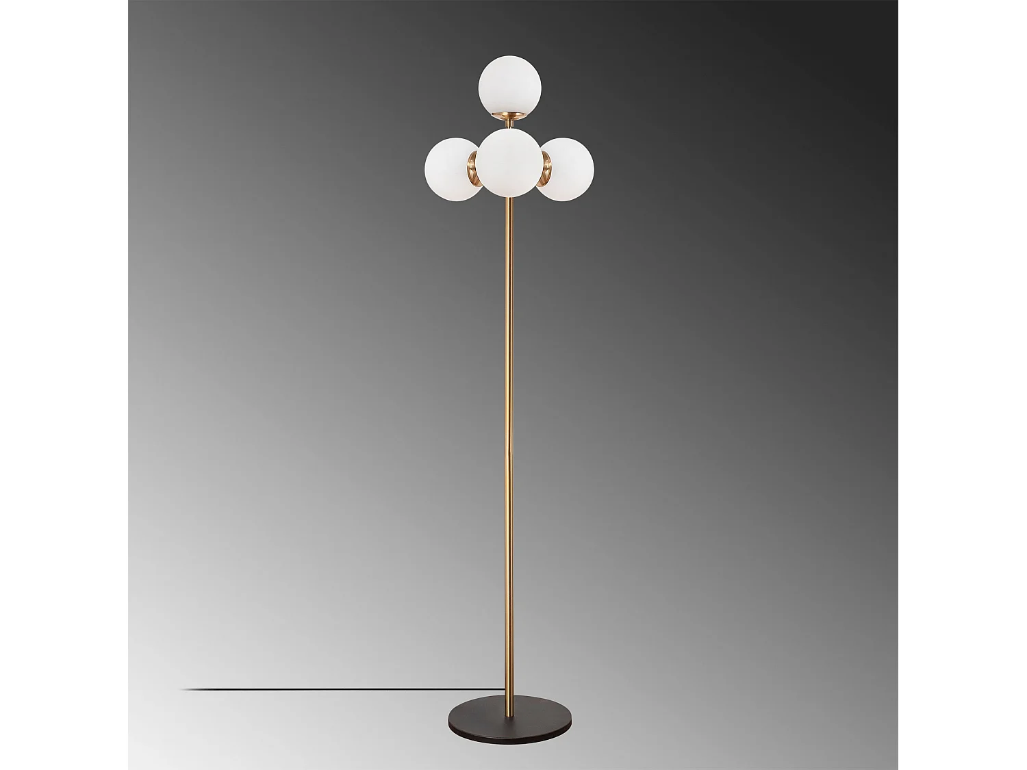 Candeeiro de Pé Moderno e Glamouroso Akkas - 10055 para Iluminação Elegante