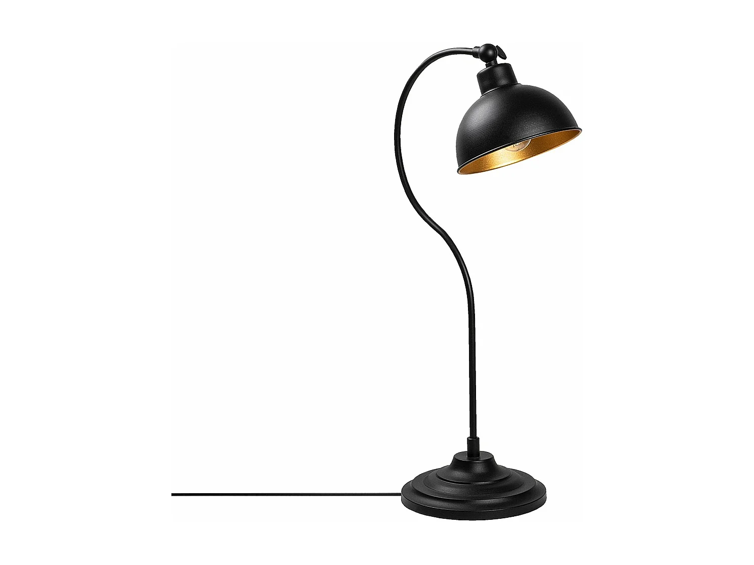 Candeeiro de Mesa Elegante Konika 12262 - Estilo Moderno e Industrial