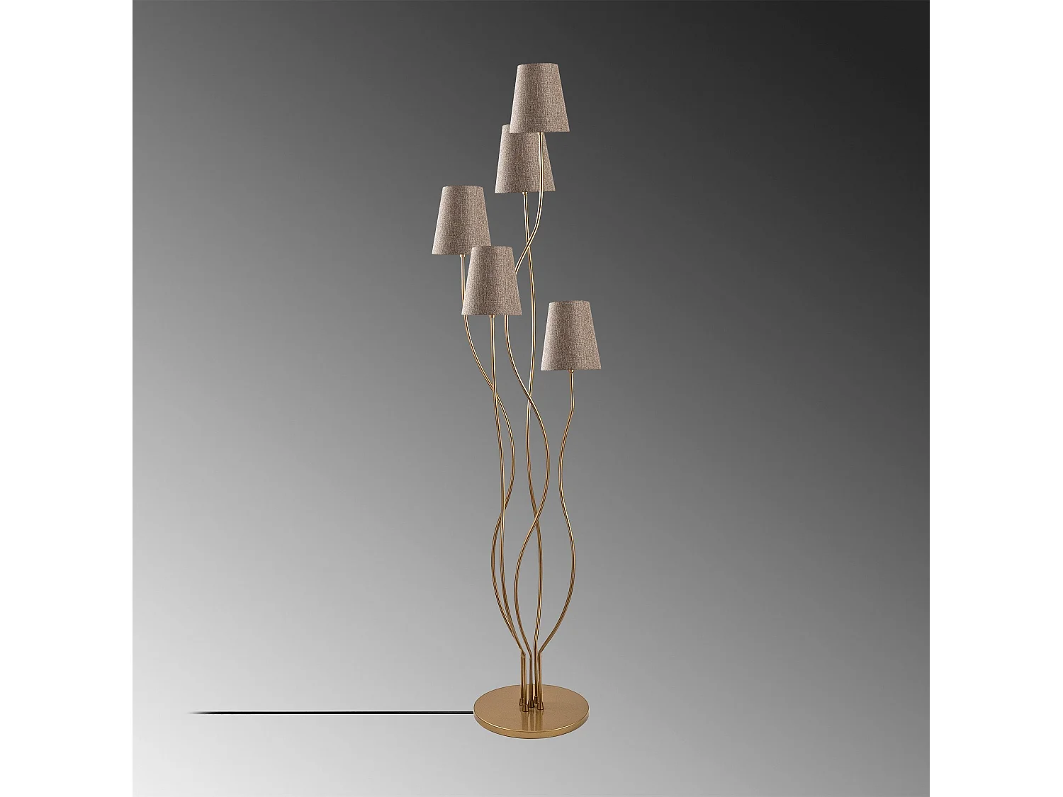 Candeeiro de Pé Elegante Bonibon - Design Sofisticado e Moderno