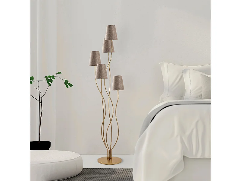 Candeeiro de Pé Elegante Bonibon - Design Sofisticado e Moderno