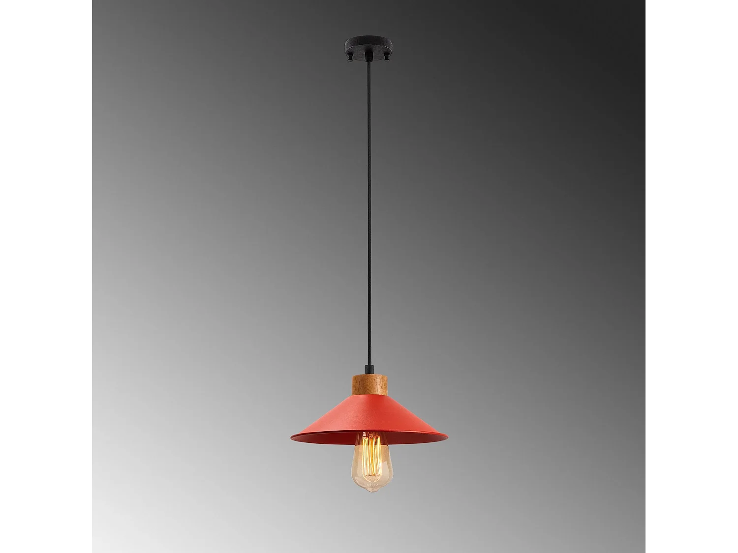 Candeeiro Vermelho Elegante e Personalizável para Decoração Interior