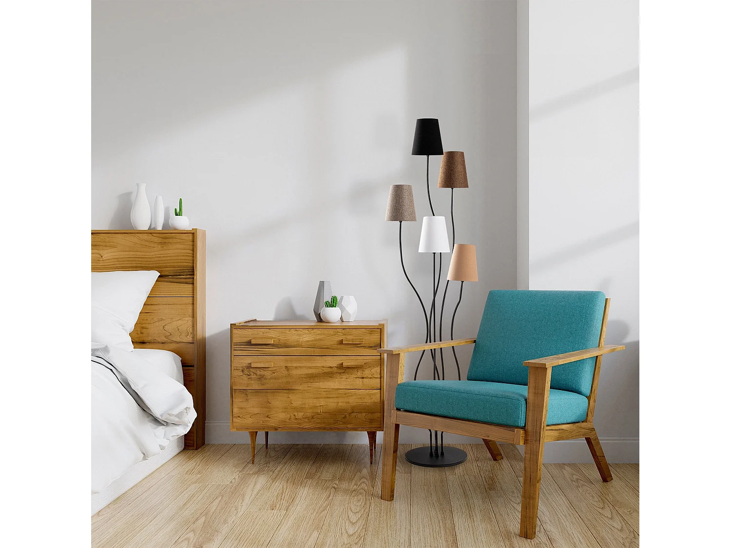 Candeeiro de Pé Bonibon 13233 - Elegância e Modernidade para o Seu Espaço