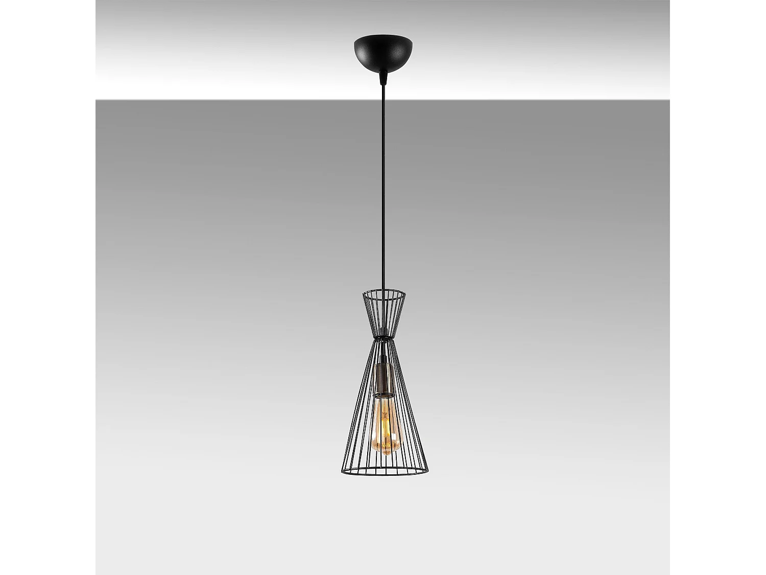 Candeeiro de Metal Elegante com Altura Ajustável - Teltom 12010