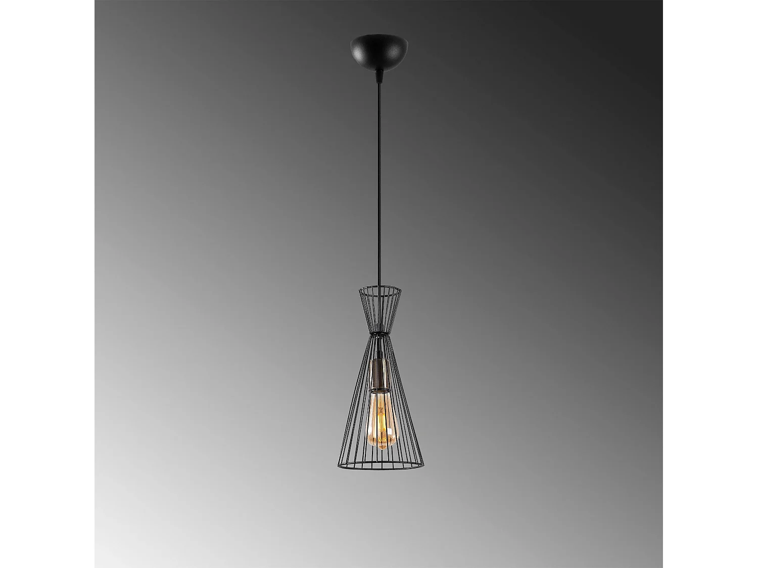 Candeeiro de Metal Elegante com Altura Ajustável - Teltom 12010