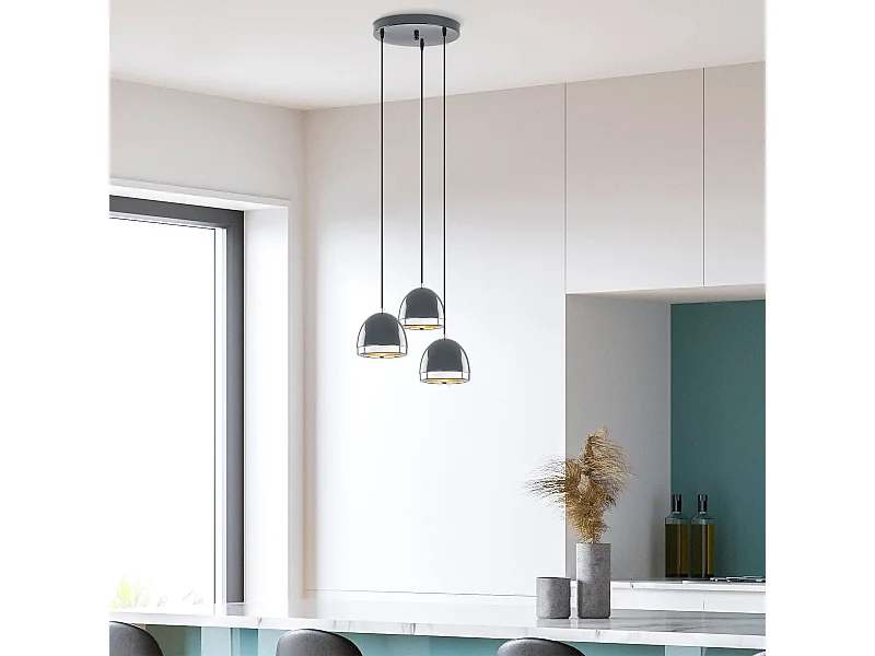 Candeeiro Antracite Mugo 10660 - Elegância e Sofisticação para o Seu Espaço