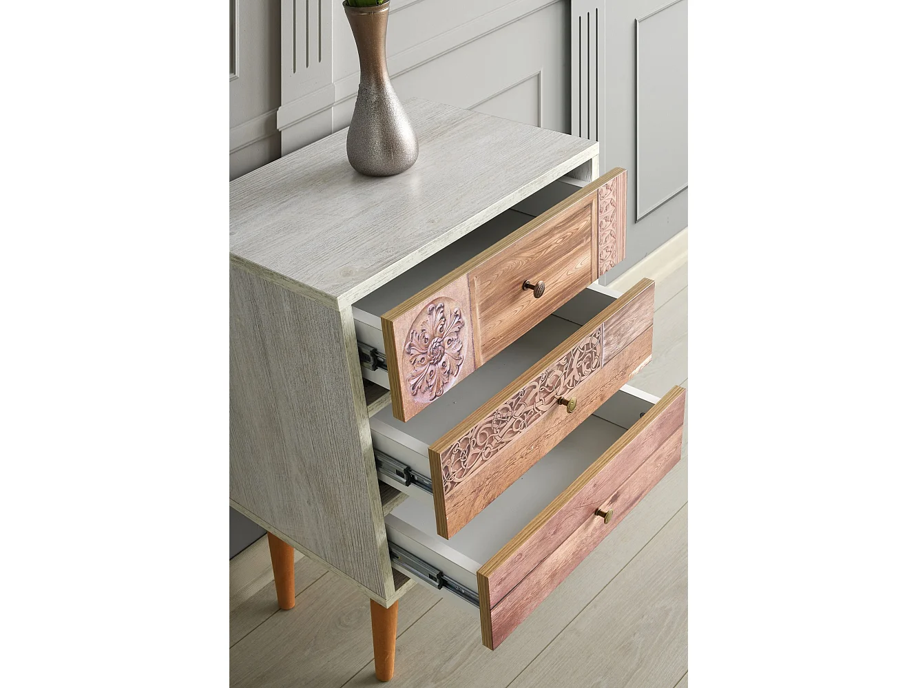 Cómoda Elegante e Funcional para Quarto Moderno