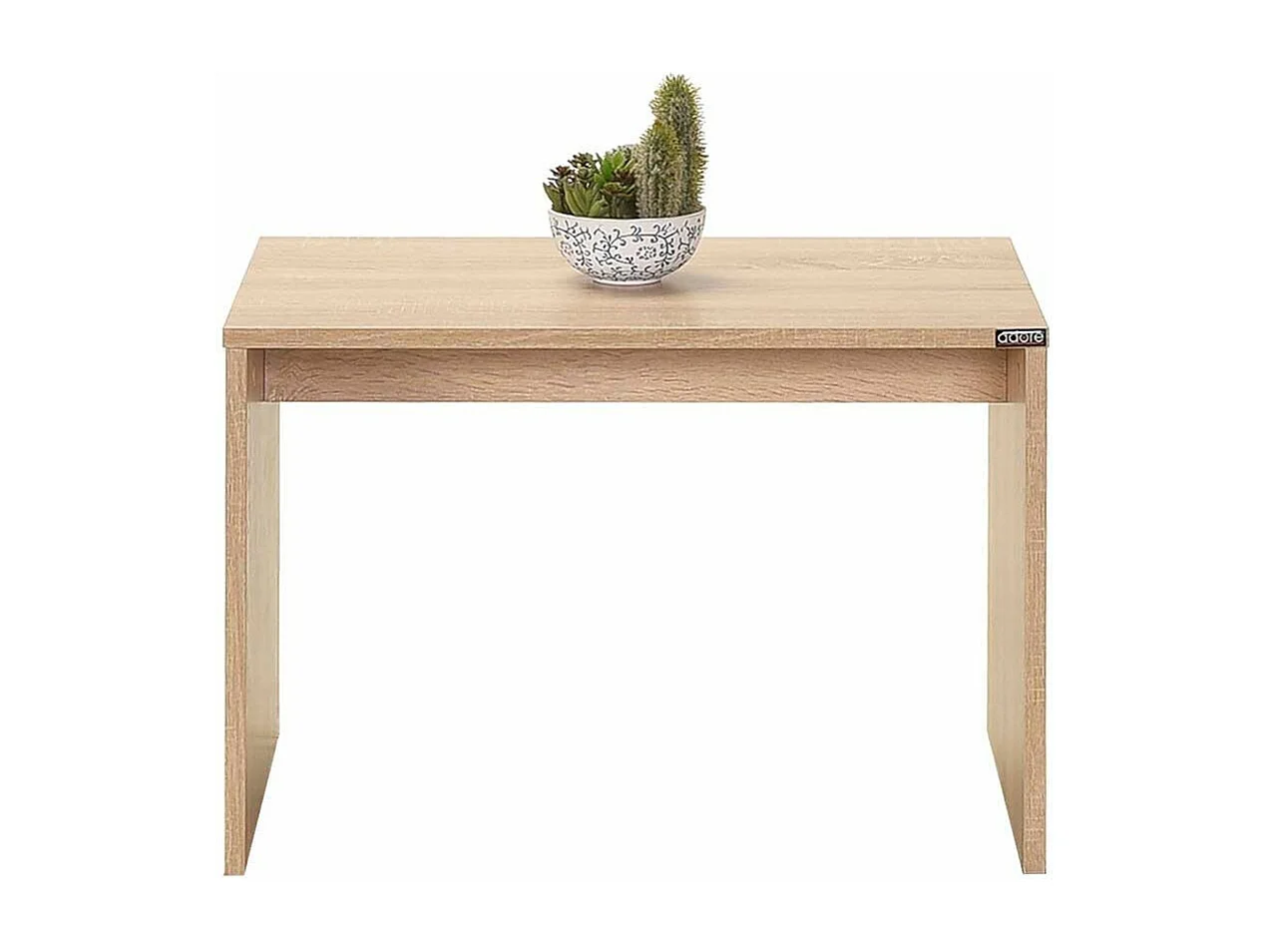 Table basse minimaliste Kirti L60cm Bois clair