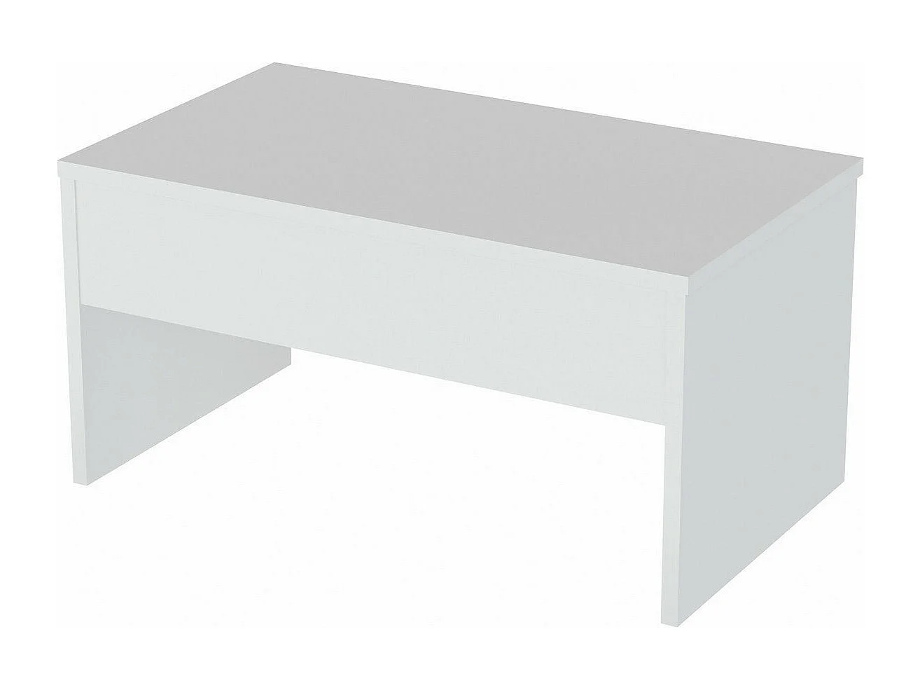 Mesa de Centro Escandinava Akilli - Elegância e Funcionalidade em Branco