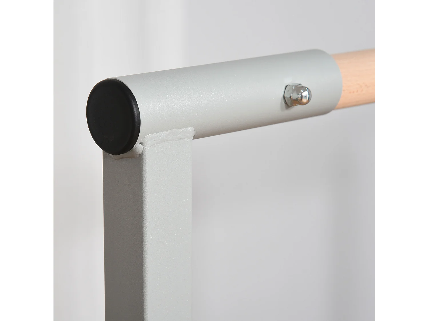 HOMCOM Barra de Ginástica Ajustável para Crianças a Partir de 3 Anos - Estável e Durável em Azul