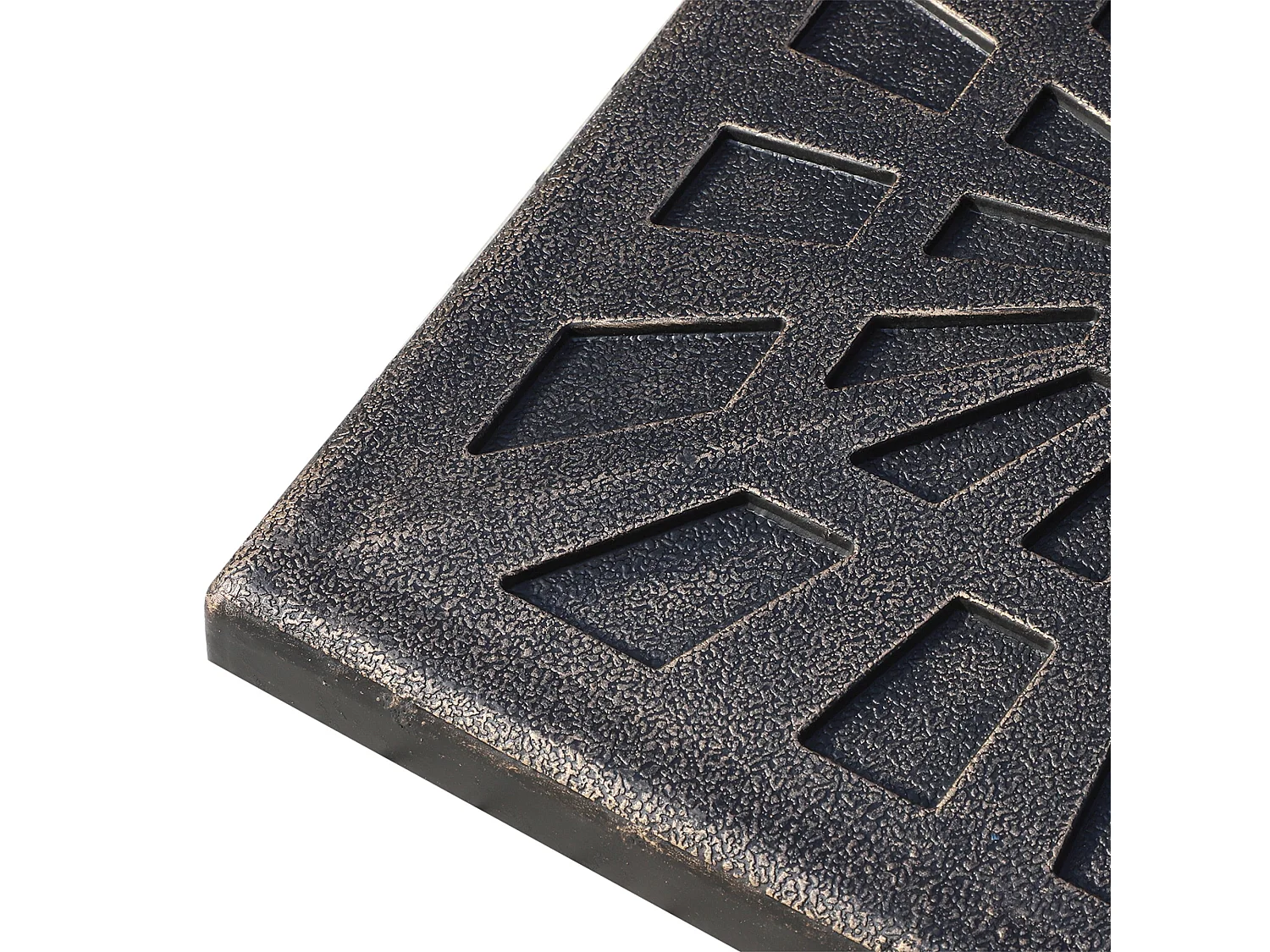 Base de Chapéu de Sol Outsunny de 15 kg com Design Elegante para Varanda e Jardim