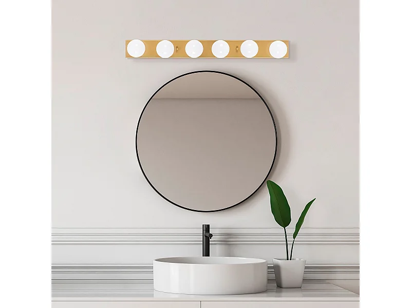 Candeeiro de Parede Elegante Mirro - 12237 para Sofisticação e Glamour