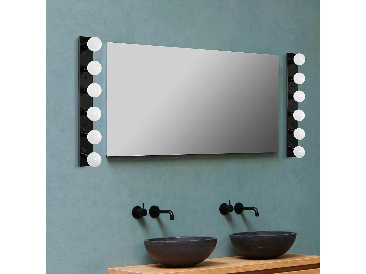 Candeeiro de Parede Preto e Dourado - Elegância e Sofisticação para o Seu Espaço