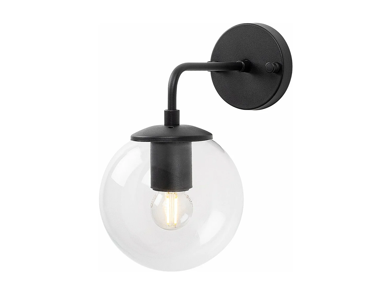 Candeeiro de Parede Preto Viran - Elegância e Sofisticação para o Seu Espaço